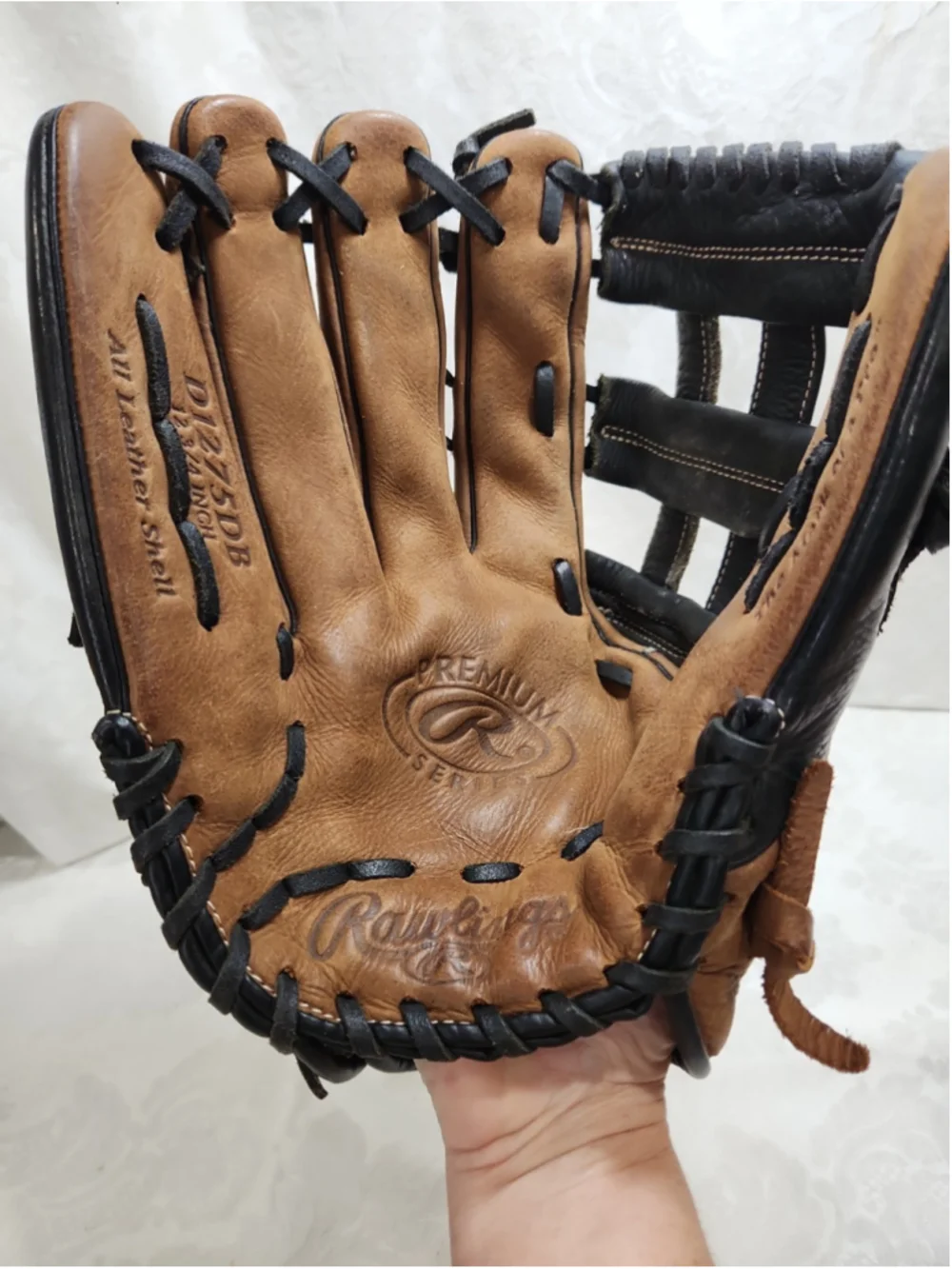 Rawlings D1275DB RHT Baseball Glove Premium Series 12.75